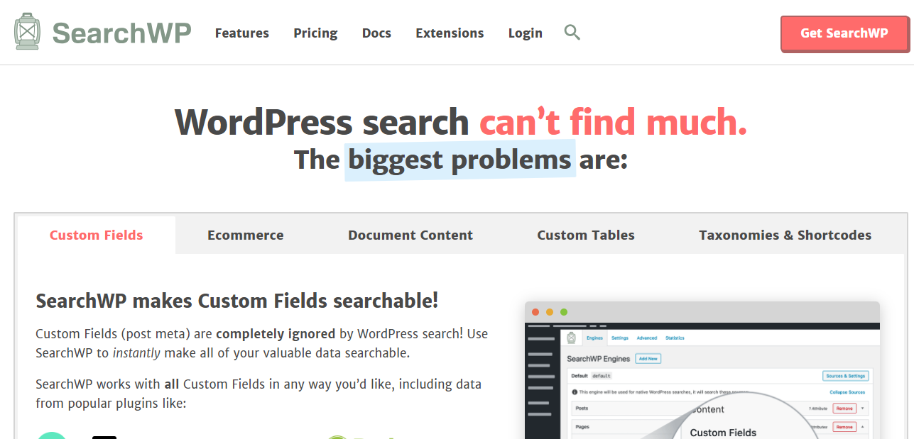 WordPress 站内搜索插件 SearchWP v4.3.16 破解版下载