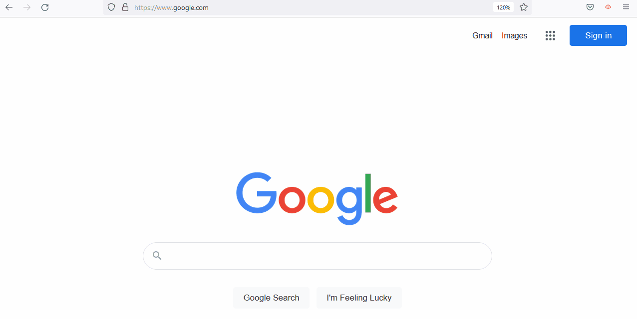 Google首页